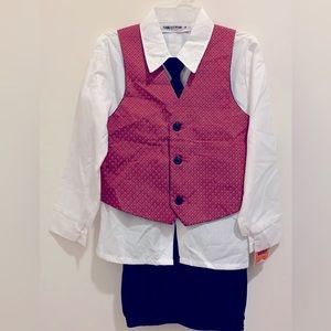 4 Piece Suit for child Size 6 by Happy Fella